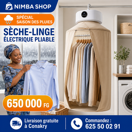 Sèche-linge électrique pliable 600 W